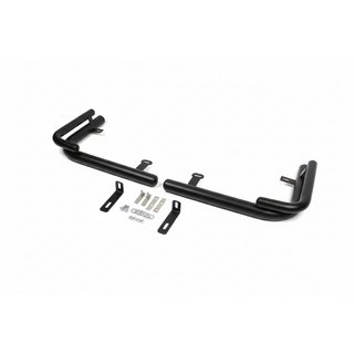 Задні куточки AK003-Double Black (2 шт, нерж) Mercedes Vito W639 2004-2014 рр. фото 4