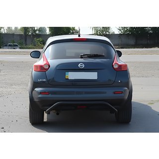 Задня дуга AK007 Black (нерж) фото 2