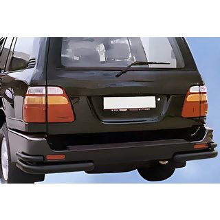 Задні куточки AK003-Double Black (2 шт., нерж) Toyota Land Cruiser 100 1998-2007 рр. фото 3