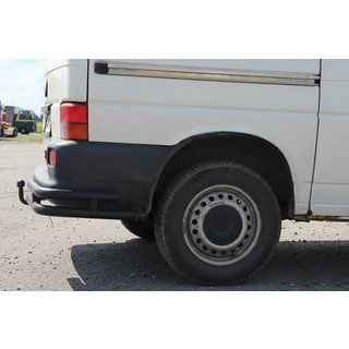 Задні куточки подвійні AK003-Double Black (2 шт., нерж) Volkswagen T4 Caravelle/Multivan 1990-2003 рр. фото 2