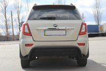 Lifan X60 2011- рр. Задня дуга AK007 Black фото 1