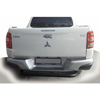 Задній захист AK007 Black (нерж)