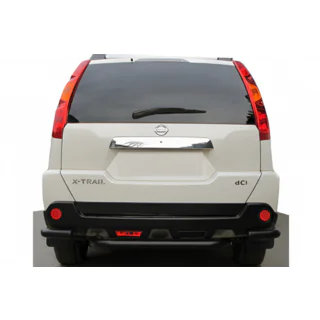 Задні кути з центральної AK0073 Black (2 шт., нерж.)