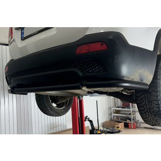 Задні кути з центральної AK007-3 Black (2 шт., нерж.) Kia Sorento II XM 2009-2014 рр. фото 2