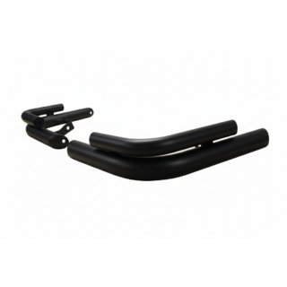 Задні подвійні куточки AK003-double Black (2 шт., нерж) Chery Tiggo 3 2005- рр. фото 2