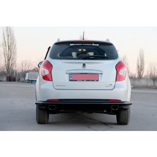 Задня дуга AK005 Black (нерж) фото 2