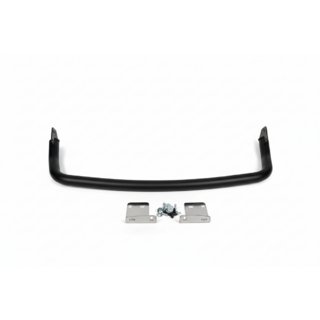 Задній захист AK005 Black (2 шт, нерж) Hyundai Santa Fe 2 2006-2012 рр. фото 3