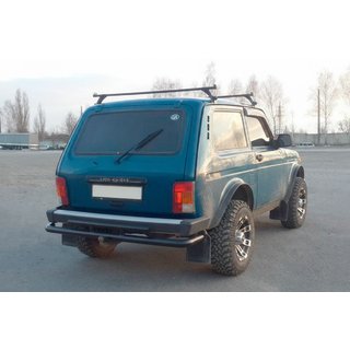 Задня дуга AK002 double Black Lada Niva та Urban 1977- рр. фото 3