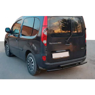 Задня дуга AK002-2 Black (нерж.) фото 1