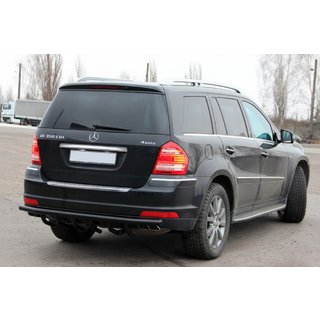 Задня дуга AK-style Black (нерж) фото 3