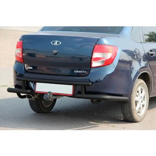 Задня дуга AK003-2 Black Lada Granta 2011- рр. фото 2