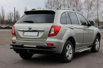 Lifan X60 2011- рр. Задня дуга AK002-2 Black фото 3