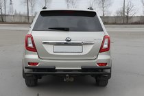 Lifan X60 2011- рр. Задня дуга AK002-2 Black фото 1