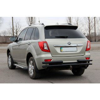Задня дуга AK002-2 Black Lifan X60 2011- рр. фото 2