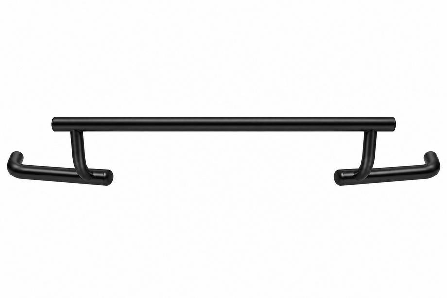 Volkswagen T4 Transporter 1990-2003 рр. Задня дуга AK003-2 Black (нерж) Фото 4