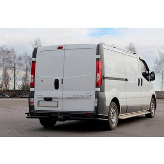 Задній захист AK003-Plus-2 Black (нерж) фото 1