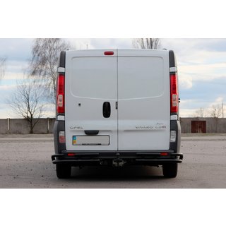 Задній захист AK003-Plus-2 Black (нерж) фото 2