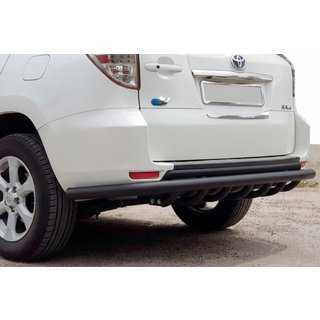 Задній захист AK005-15 Black (Тільки на EV, 2 шт., нерж) Toyota Rav 4 2006-2013 рр. фото 1