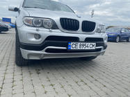BMW X5 E53 1999-2006 рр. Накладка на передній бампер (2003-2006, під фарбування) фото 2