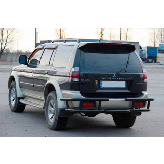 Задній захист AK-Special Black (нерж) фото 2