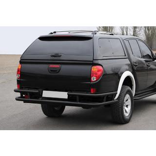 Задній захист AK0022 Black (нерж)