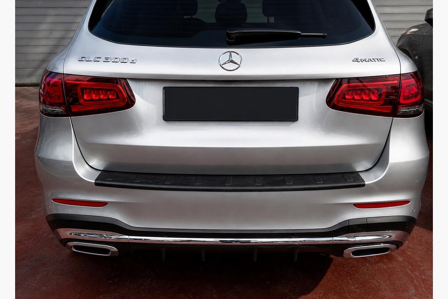 Mercedes GLC X253 2015-2022 рр. Накладка на задній бампер EuroCap (ABS) Фото 1