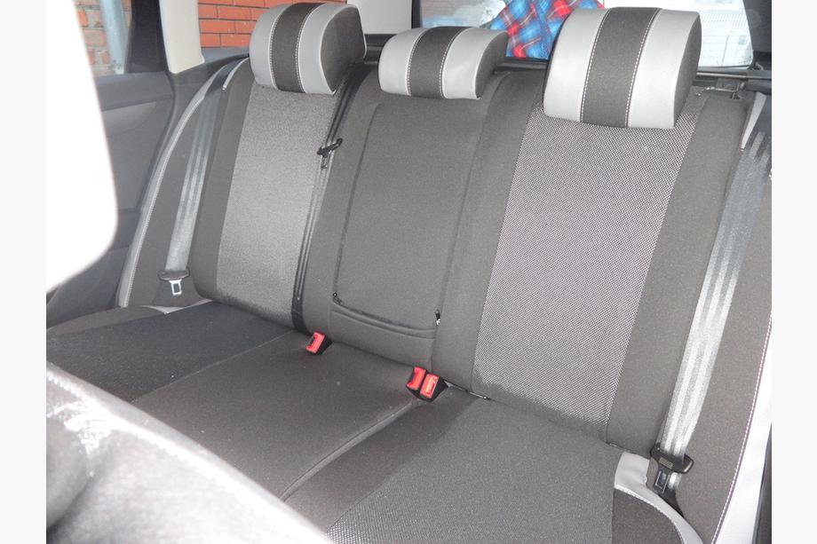 Volkswagen Passat B7 2012-2015 рр. Авточохли (кожзам↗тканина, Premium) Фото 3