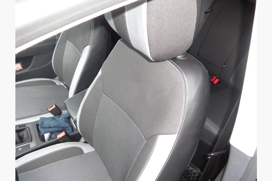 Volkswagen Passat B7 2012-2015 рр. Авточохли (кожзам↗тканина, Premium) Фото 7