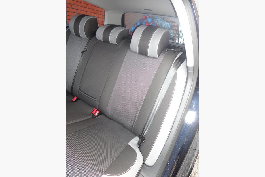 Volkswagen Passat B7 2012-2015 рр. Авточохли (кожзам↗тканина, Premium) Фото 24