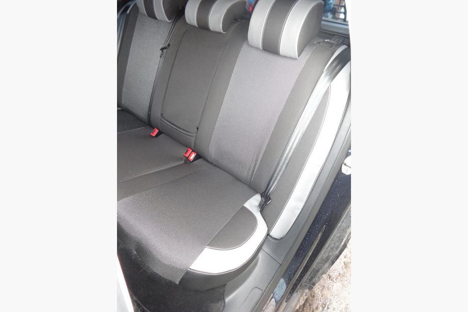 Volkswagen Passat B7 2012-2015 рр. Авточохли (кожзам↗тканина, Premium) Фото 26