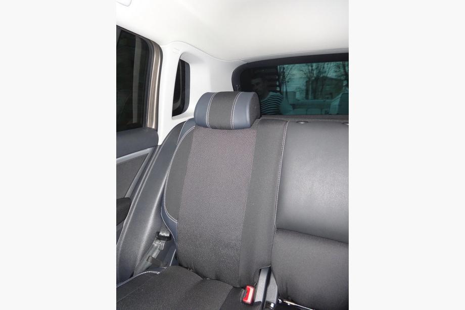 Volkswagen Tiguan 2007-2016 рр. Авточохли (Кожзам↗тканина, Premium) Фото 26