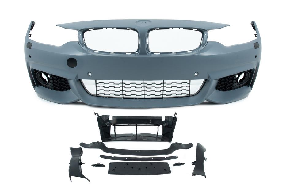 BMW 4 серія F32/F33/F36 2012-2020 рр. Передній бампер M-Sport Фото 1
