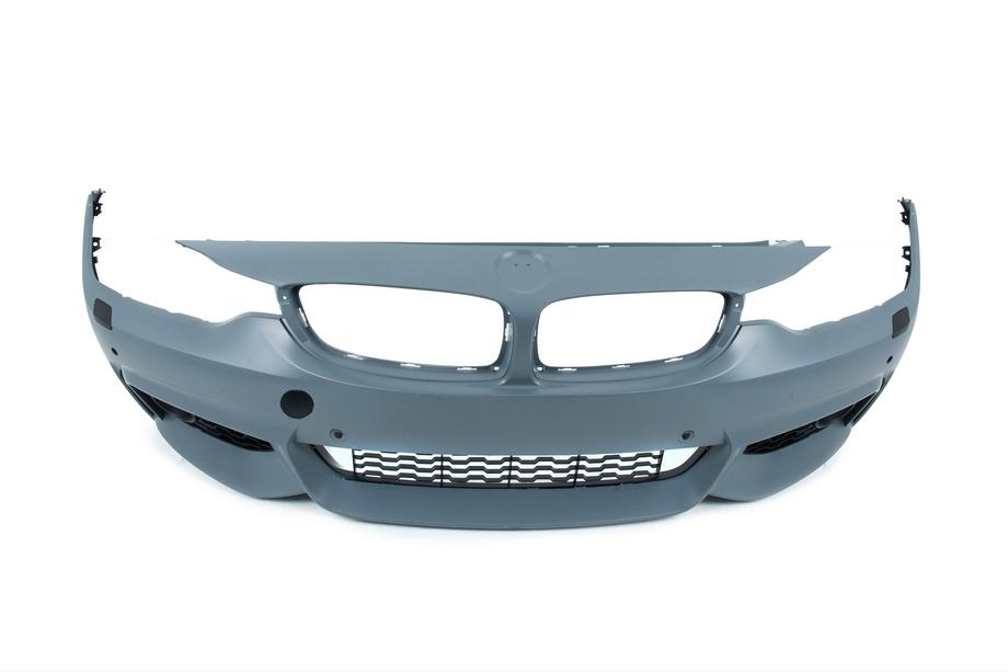 BMW 4 серія F32/F33/F36 2012-2020 рр. Передній бампер M-Sport Фото 5