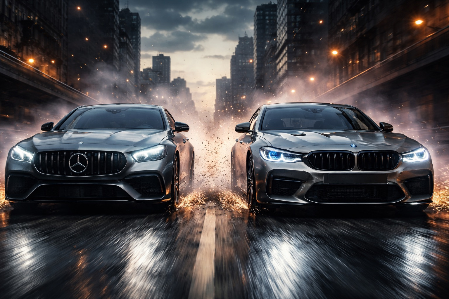 Mercedes чи BMW. Битва титанів