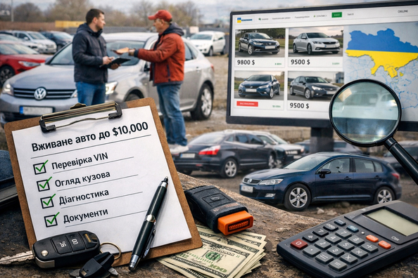 Вживані авто до $10,000: пошук «живого» варіанту на українському ринку