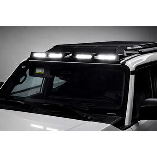 Козирьок лобовога скла з LED, (Білий) Toyota Land Cruiser Prado 250 2023- рр. фото 1
