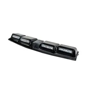 Козирьок лобовога скла з LED (Чорний) Toyota Land Cruiser Prado 250 2023- рр. фото 4
