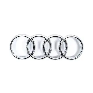 Передня емблема Audi Chome (285 мм на 100 мм) фото 1