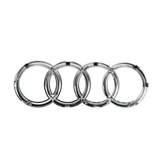 Передня емблема Audi Chome (285 мм на 100 мм) фото 4