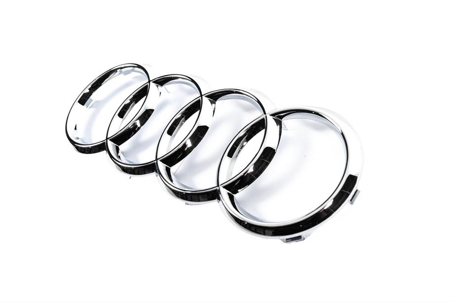 Audi Передня емблема Audi Chome (285 мм на 100 мм) Фото 2