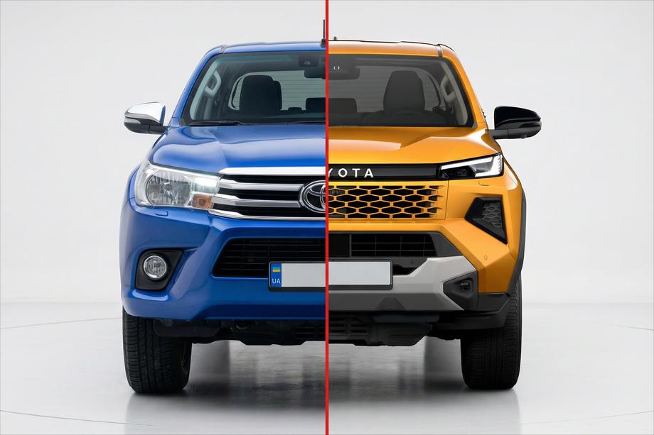 Toyota Hilux 2015- рр. Комплект рестайлінгу в 2026 рік Фото 1