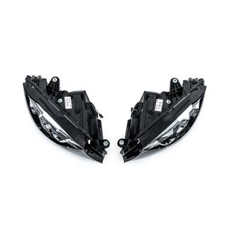 Передні фари FullLed (Для HALOGEN, 2 шт) Mercedes C-сlass W205 2014-2021 рр. фото 4