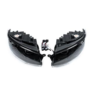 Передні фари FullLed Black V2 (2015-2019, 2 шт) Volkswagen T6 2015-2024 рр. фото 2