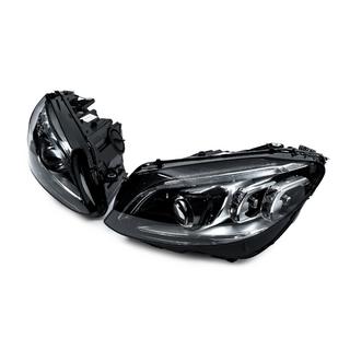 Передні фари FullLed (Для LED, 2 шт) Mercedes C-сlass W205 2014-2021 рр. фото 3