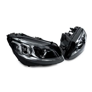 Передні фари FullLed (Для LED, 2 шт) Mercedes C-сlass W205 2014-2021 рр. фото 4