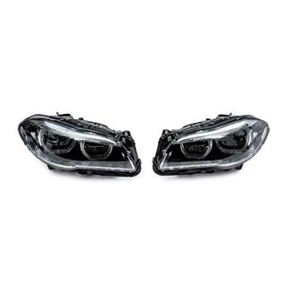 Передні фари FullLed (2013-2016, 2 шт) BMW 5 серія F10/F11 2010-2016 рр. фото 1