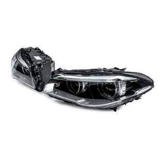 Передні фари FullLed (2013-2016, 2 шт) BMW 5 серія F10/F11 2010-2016 рр. фото 3