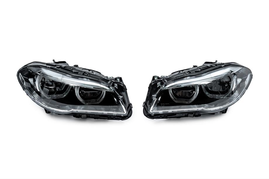BMW 5 серія F10/F11 2010-2016 рр. Передні фари з блоками FullLed (2013-2016, 2 шт)