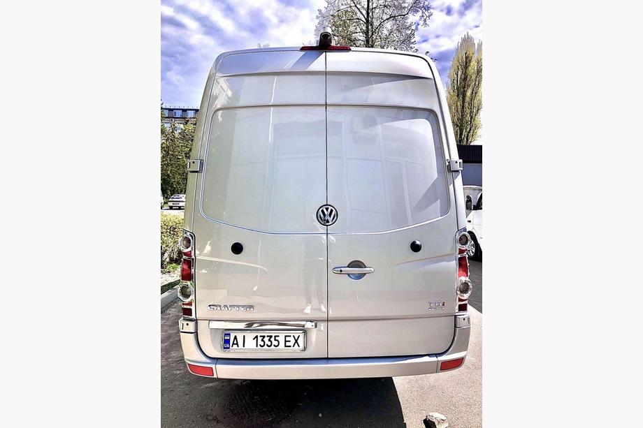Volkswagen Crafter 2006-2016 рр. Накладки на стопи (2 шт, пласт) Фото 3