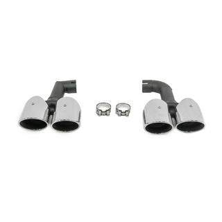 Насадки на глушники Silver в стилі X3M F97 (V2) фото 1